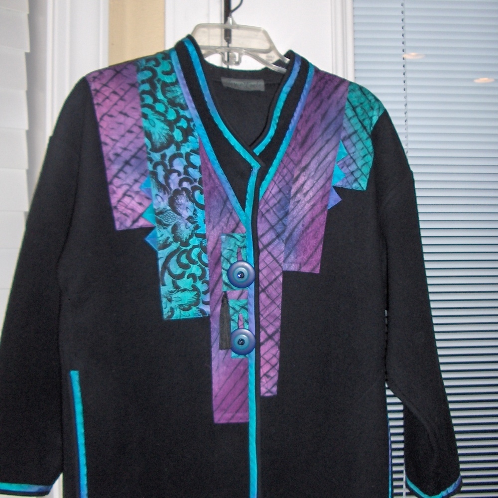 Custom Made Wool and Silk Jacket